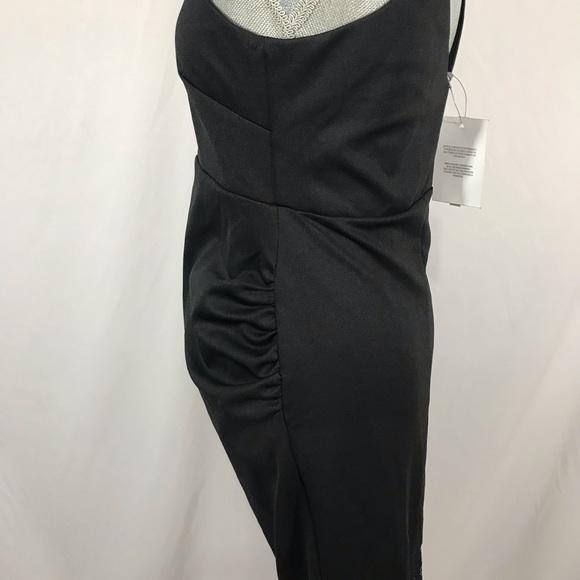 ASOS maternity fitted black dress - Picture 5 of 8